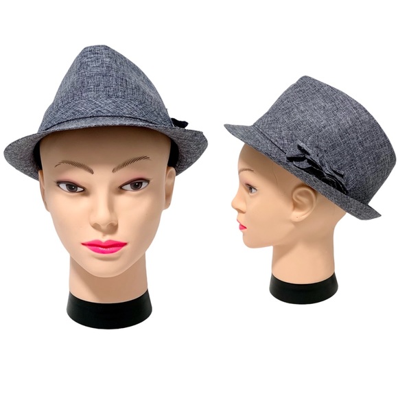 Accessories - ❣️2/$40❣️ Chambray Fedora Hat